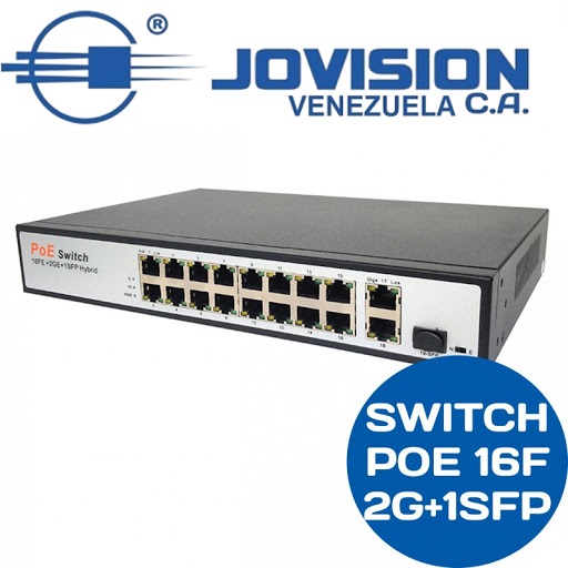 Switch POE 16F +2G +1SFP EL1319P- AGOTADO