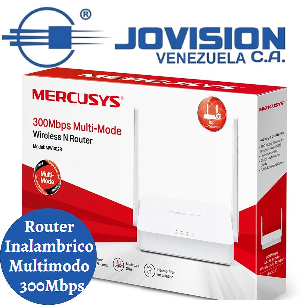 Router Inalambrico Mercusys Multimodo  300Mbps Model MW302R