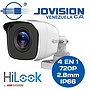Camara Bullet Metalica HiLook By Hikvision 720p 4 en 1 lente 2.8mm Model HLB110M